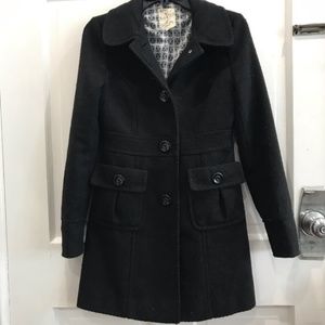 Anthropologie Dress Coat black XS